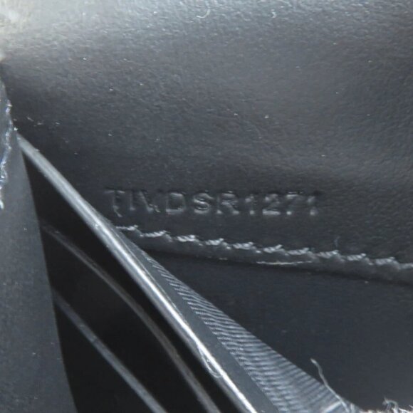 Auth BURBERRY Long Wallet Black Leather/Goldton - Picture 5 of 8